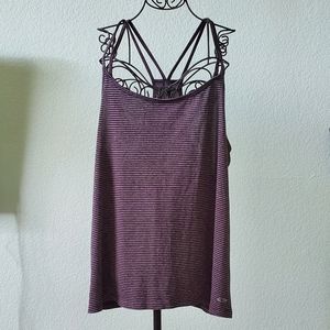 Champion workout top. Navy & grey. Size M